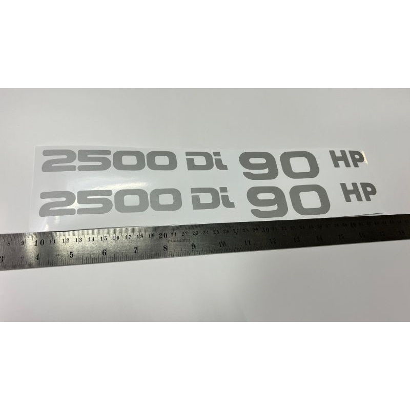 สติ๊กเกอร์ 2500 Di  90 HP ติดแก้มท้ายรถ ISUZU Dragon ราคา ถูกที่สุด ดีลบีเคเค แกลเลอรีภาพที่ 5