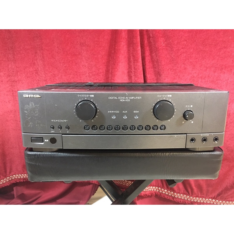 BMB NDA-X33 DIGITAL ECHO AMPLIFIER カラオケ カラオケ BMB社 ミキシングアンプ NDA-X33 動作確認 中古品