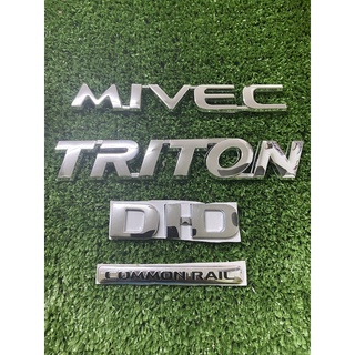 สัญลักษณ์ MITSUBISHI Mivec TRITON DID COMMON RAIL 4X4 4WD ปิ๊กอัพ