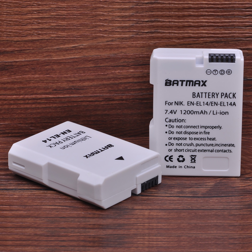 1230mA BATTERIE Lithium ion ☆ NIKON ENEL14 EN-EL14a D5500 D5600 D5300
