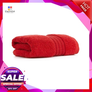 ผ้าขนหนู FROLINA ECO SOFT 15x31 นิ้ว สีแดงTOWEL FROLINA ECO SOFT 15x31" RED