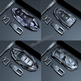 เคสกุญแจรีโมทรถยนต์ Audi Style Dragon Key Case Exclusive Version แบบใหม่ล่าสุดวัสดุคุณภาพด้วย Metal Zinc Alloy