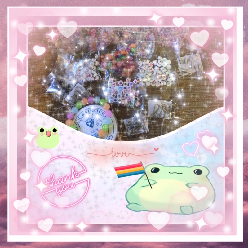 pastel pink blue purple kawai