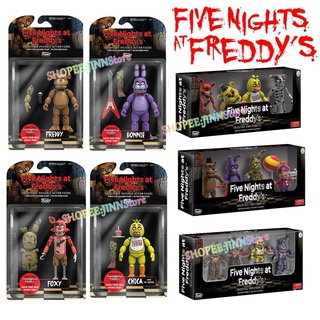 JINN Funko FNAF FIVE NIGHTS AT FREDDYS-4 รูปชุด-2016 ชุด BONNIE FOXY CHICA FREDDY รุ่นของเล่น