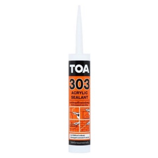 อะคริลิกซีลแลนท์ TOA 303 280มิลลิ ลิตร สีขาว