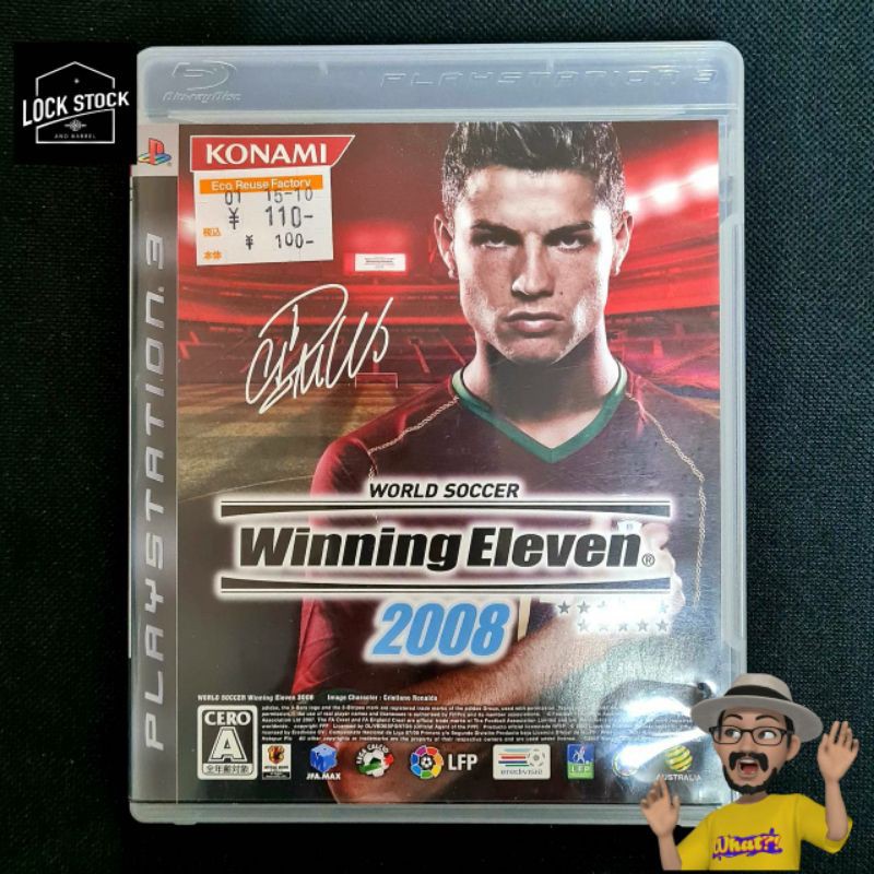 Winning Eleven 2008 (แผ่นเกมส์แท้ PS3 มือสอง)