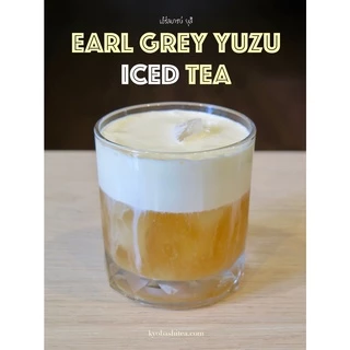 KYOBASHI - Earl Grey Yuzu Black Tea ชาดำ เอิร์ล เกรย์ ยุสึ เบลนด์กับน้ำมันเบอร์กาม็อตและส้มยุสึ