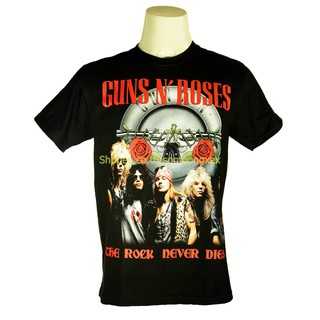 GUNS N ROSES เสื้อวง กันส์แอนด์โรสเซส เสื้อวินเทจ เสื้อยืดไซส์ยุโรป SPX581