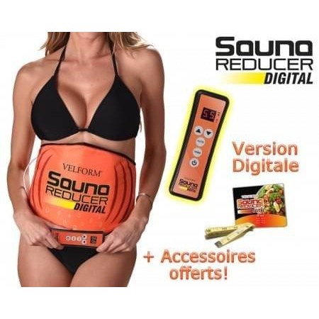ส่งไว📍Velform Sauna Reducer Digital เข็มขัดสลายไขมันไฟฟ้า ลดเคเลอรี่ เข็มขัดกระชับหน้าท้อง เข็มขัดลด