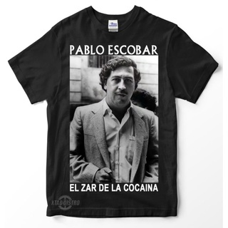 เสื้อยืด พิมพ์ลาย escobar EL ZAR DE LA COCAINA pablo พรีเมี่ยม โอเวอร์ไซซ์S-5XL