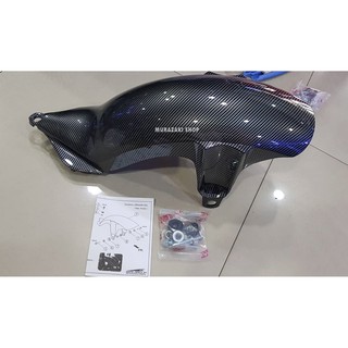 -กันดีดใน YAMAHA AEROX ลายฟิล์มเครฟล่า