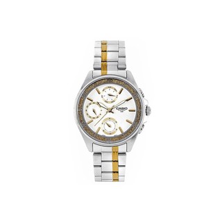 ﻿CASIO Standard นาฬิกาข้อมือผู้หญิง สายสแตนเลส รุ่น LTP-2086SG-7AVDF - Silver