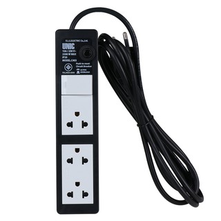 ปลั๊กไฟ สวิทช์ ปลั๊กสามตา ไฟบ้าน POWER STRIP UNIC C4031 3-OUTLET 1-SWITCH 2M รางปลั๊กไฟ 3 ช่อง 1สวิตซ์ C403 2M UNIC