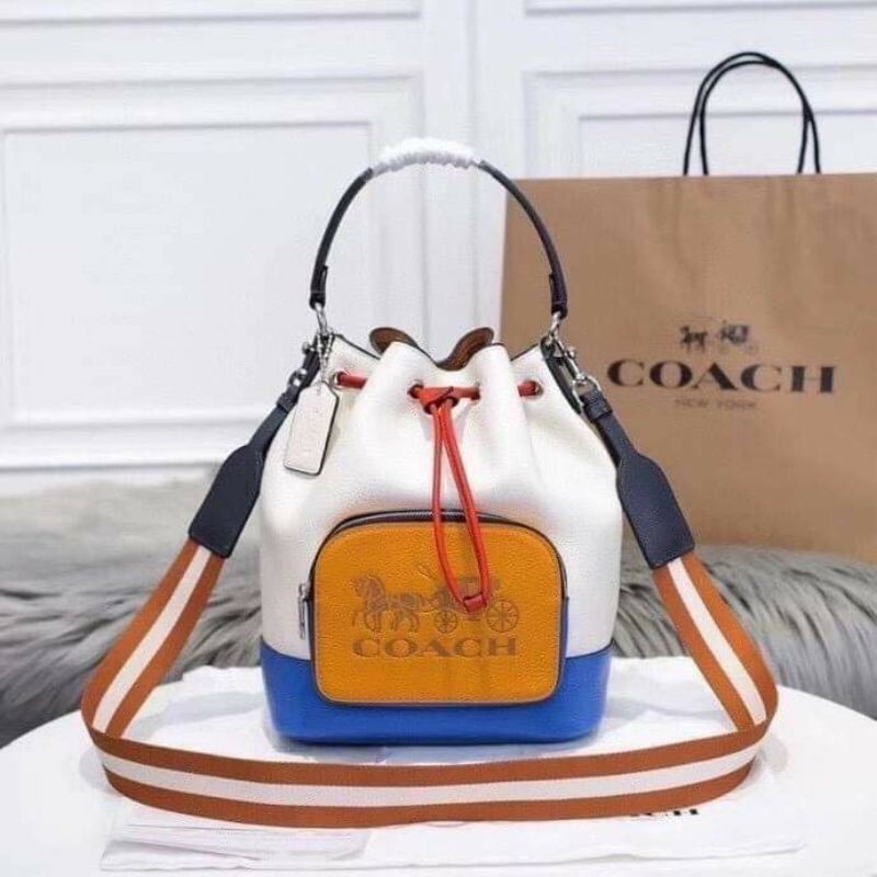 coach bucket bag กระเป๋าทรงขนมจีบ งานออริ