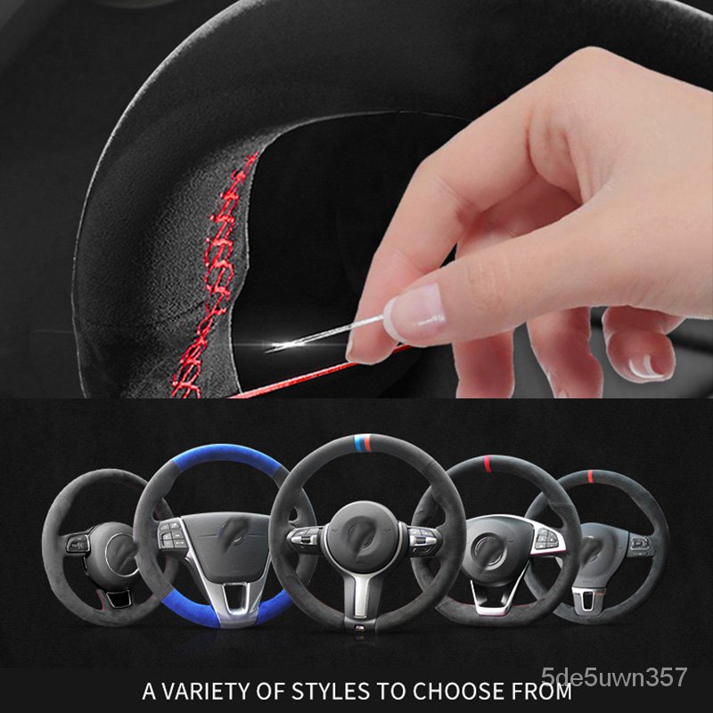 Real Alcantara steering wheel cover for Honda New 10th Gen Civic crv