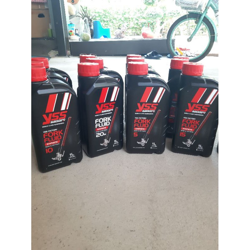 น้ำมันโช๊คYSS Fork Fluid 5W, 10W, 15W, 20W น้ำมันโช๊ค 1 ลิตร