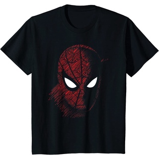 เสื้อยืด ผ้าฝ้ายแท้ ระบายอากาศได้ดี พิมพ์ลาย Marvel Spider-Man: Far From Home คุณภาพสูง