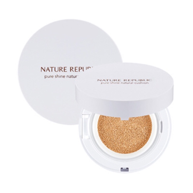 คุชชั่น Pure Shine Natural Cushion [NATURE REPUBLIC] - 12g (SPF50+ PA+++)