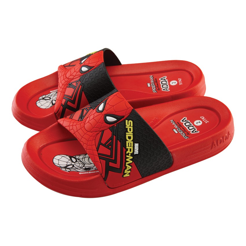 ส่งฟรี ADDA รองเท้าแตะเด็กชาย แบบสวม ลาย SPIDERMAN รุ่น LT-31T47-B สีแดง 13 เก็บเงินปลายทาง
