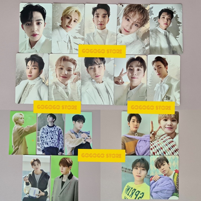 Seventeen Japan Album AINOCHIKARA Photocard PC (REGULAR/LIMITED/CARAT/HMV POB) Ai No Chikara