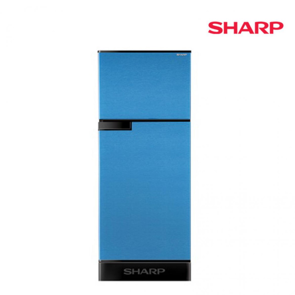 Sharp ตู้เย็น 2 ประตู รุ่น SJ-C15E-BLU ขนาด 5.4 คิว (สีฟ้า) รับประกันคอม 10ปี