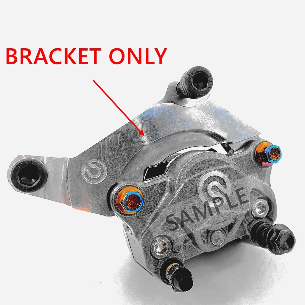 Lc135-4s SRL-Z P34 2-POT PISTON CALIPER BRACKET YAMAHA LC-135 SRLZ SRL115 115Z เบรค KAKI TAPAK GP4 M