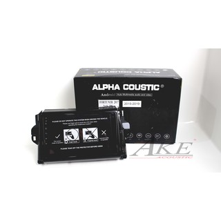 จอ ALPHA COUSTIC TOYOTA  FORTUNER 2015-2019