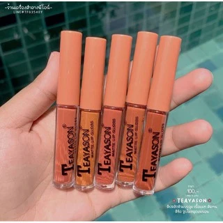Teayason ลิปสติก ลิปกลอส เนื้อแมตต์ กํามะหยี่ เซ็กซี่ กันน้ํา 5 ชิ้น/เซต