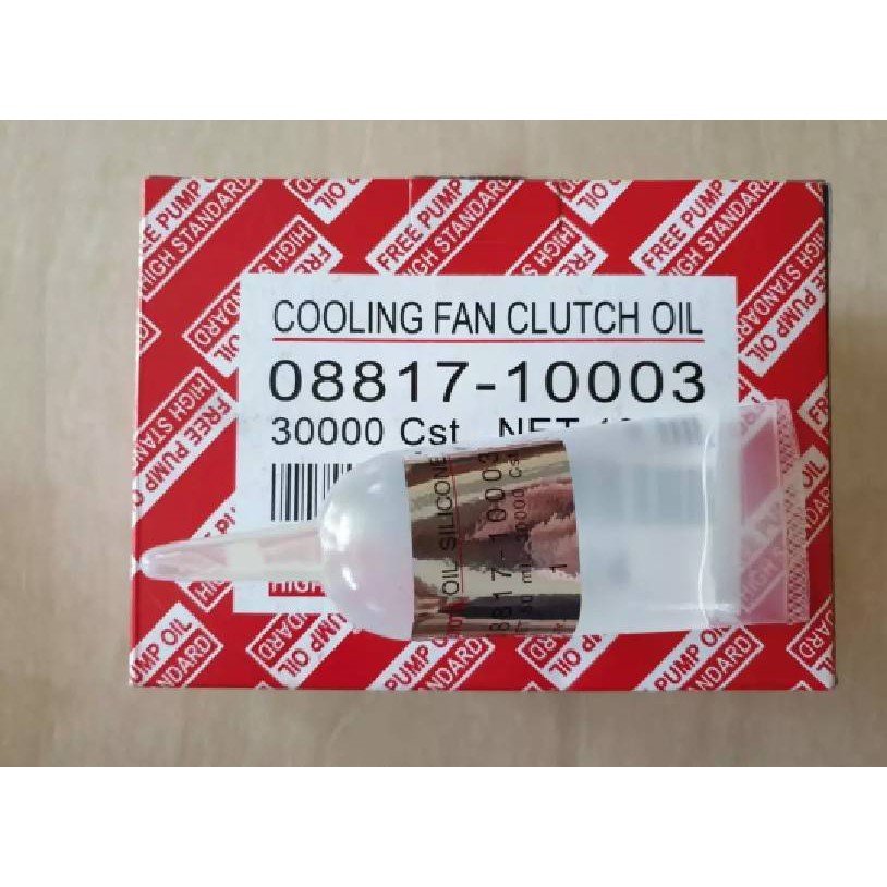 น้ำยาฟรีปั้ม TOYOTA เล็ก 30000 Cst. NET 18 ml. (24หลอด) ราคายกกล่อง กล่องละ 390บาท