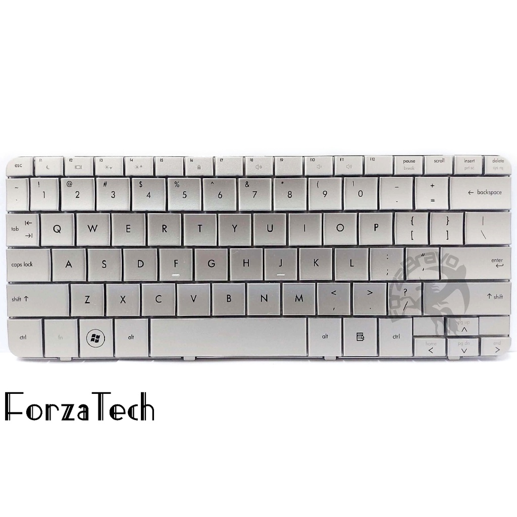 แป้นพิมพ์แล็ปท็อปสําหรับ HP Pavilion DM1 DM1-1000 DM1-1027TU DM1-1005TU สีเงิน