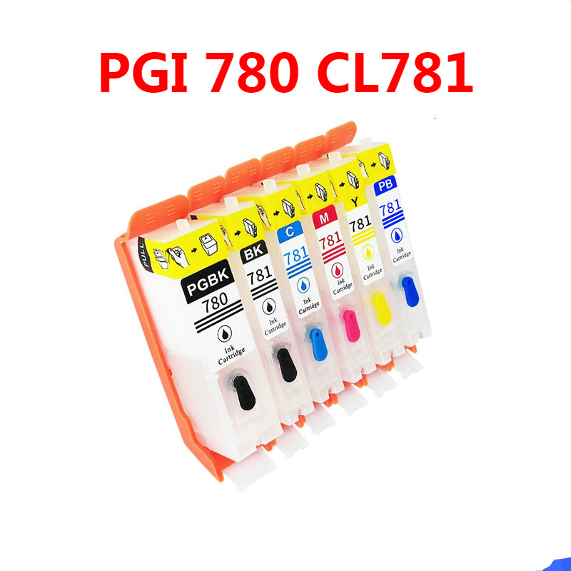 Canon PGI 780 CLI 781 Series pgi780 cl781 filling cartridge ts707 tr8570 ts8270 printer