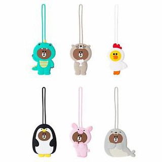 ✨ Linefriends ลิขสิทธิ์แท้ Luggage Tag แท็กกระเป๋าเดินทาง✨