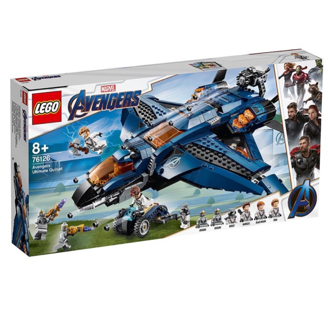 Lego marvel 76126 Avenger Ultimate Quinjet พร้อมส่ง~