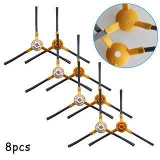 8 X แปรงด้านข้างสําหรับหุ่นยนต์เครื่องดูดฝุ่นอัจฉริยะ Abir X5,X6,X8