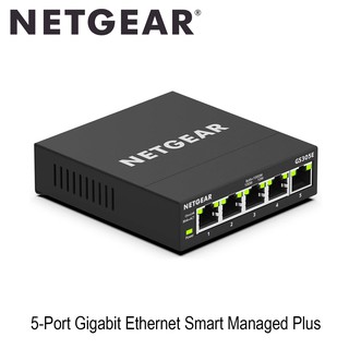 NETGEAR GS305E 5-ports Smart Managed Plus Switch ประกันศูนย์ไทย