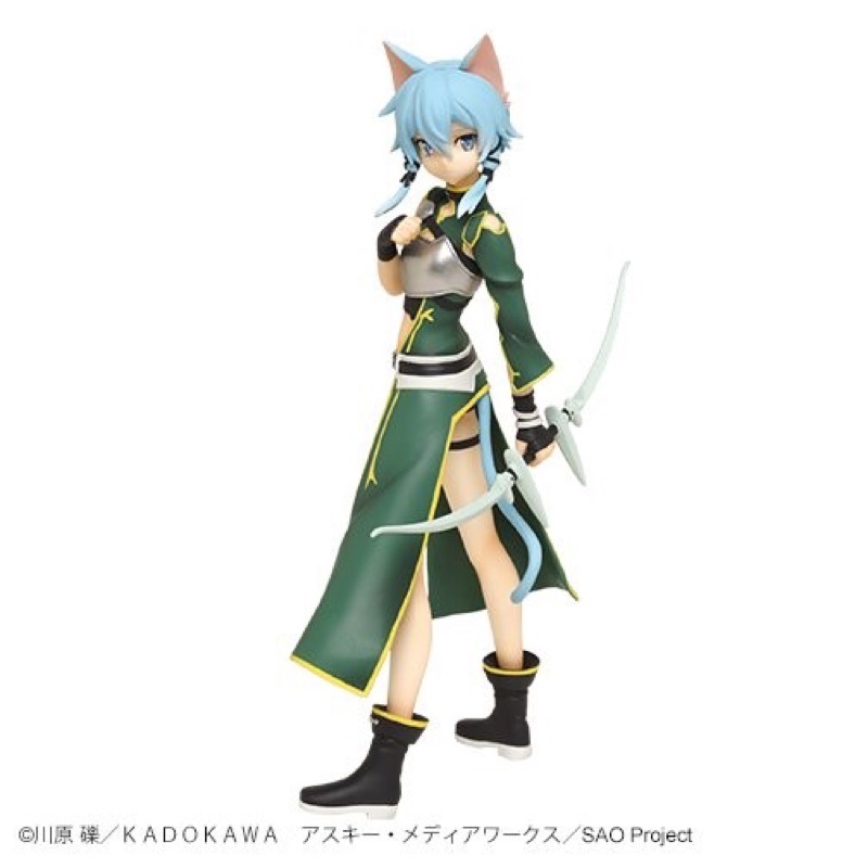 งานแท้ มือ 1 Taito Sword Art Online II Sinon Cait Sith Action Figure 6.7" Prize Japan game ALO ver. 