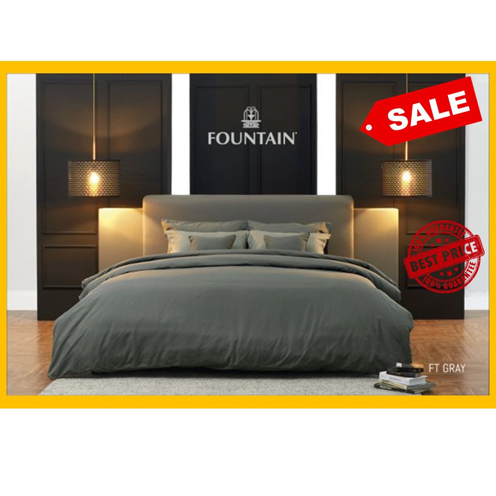 ชุดเครื่องนอน FOUNTAIN รุ่นสีพื้น