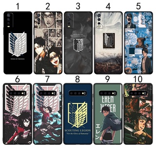 เคสซิลิโคนนิ่ม ลาย Attack on Titan EG15 สําหรับ Samsung A12 A32 A42 A52 A72 4G 5G