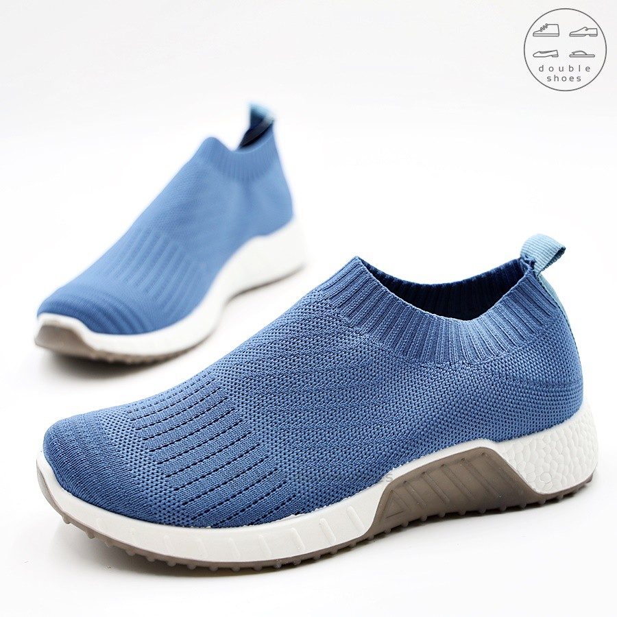 รองเท้าวิ่ง รองเท้าผ้าใบหญิง BINSIN By BAOJI รุ่น BNS629 สีฟ้า ไซส์ 37-41