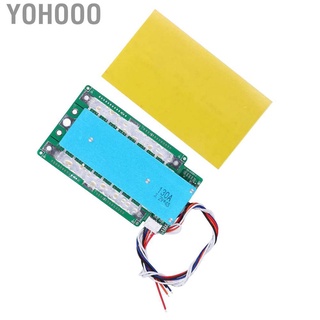 Yohooo Battery Protection Board Car Start Inverter BMS PCB 12.8V for LifePo4 4S 130A 3.2V