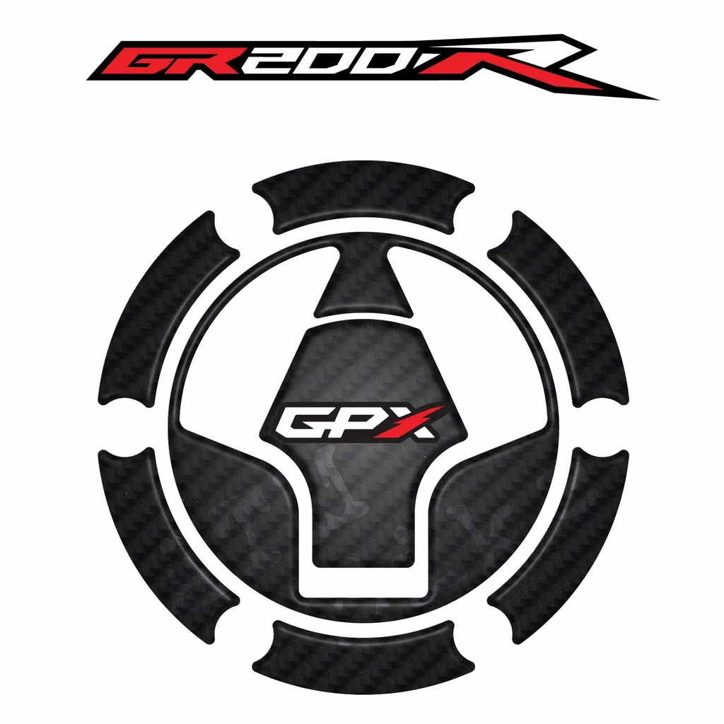 กันรอยฝาถัง GPX Demon รุ่น GR-200R , 150GR #ของแต่งgpx #ของแต่งgr200r #กันรอยgpx #กันรอยgr200r