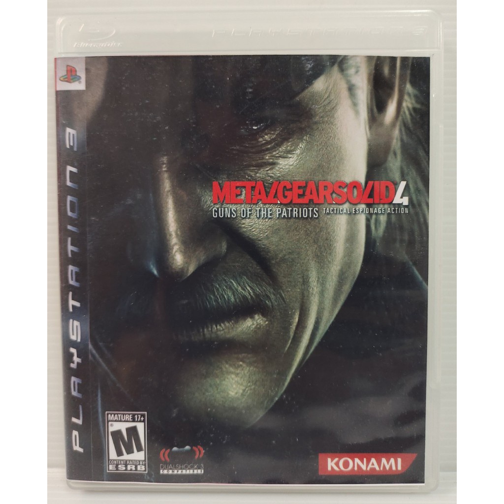 🎮แผ่นเกมส์ PS3 METALGEARSOLID4 แผ่นแท้ มือ2 พร้อมส่ง🚚🚚🚚