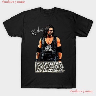 2022 Kevin Nash Diesel T-shirt เสื้อยืดผู้ชาย ดพิมพ์ลาย ดผ้าเด้ง คอกลม cotton ความนิยม discount