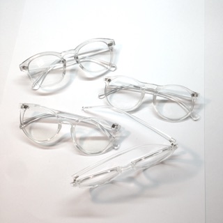 Transparent eyeglasses  แว่นกรอบใสทรงกลม