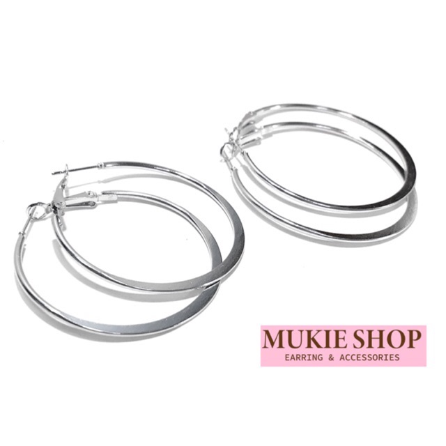 Mukie shop DIY ต่างหูห่วง ต่างหูห่วงแฟชั่น มุกี้ ช้อป