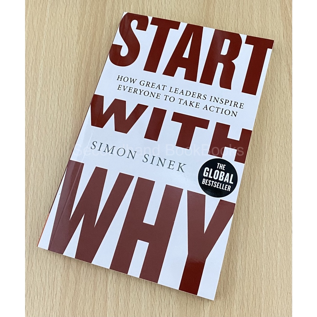 หนังสือภาษาอังกฤษ Start with Why สินค้าพร้อมส่ง