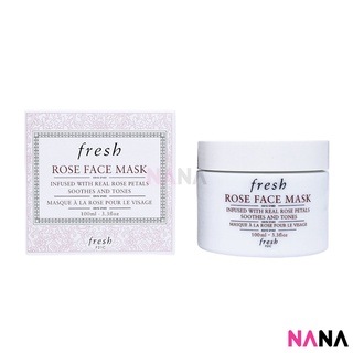 Fresh Rose Face Mask (For All Skin Types) 3.3oz, 100ml มาส์กหน้าบำรุงผิวหน้าสารสกัดจากดอกกุหลาบสำหรับทุกสภาพผิว 100 มิลลิลิตร