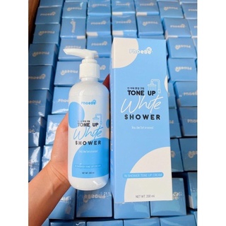 ครีมอาบน้ำผิวขาว ฟีบี้ โทน อัพ ไวท์ ชาวเวอร์ PhoeBe Tone Up White Shower ขนาด 200 ml.