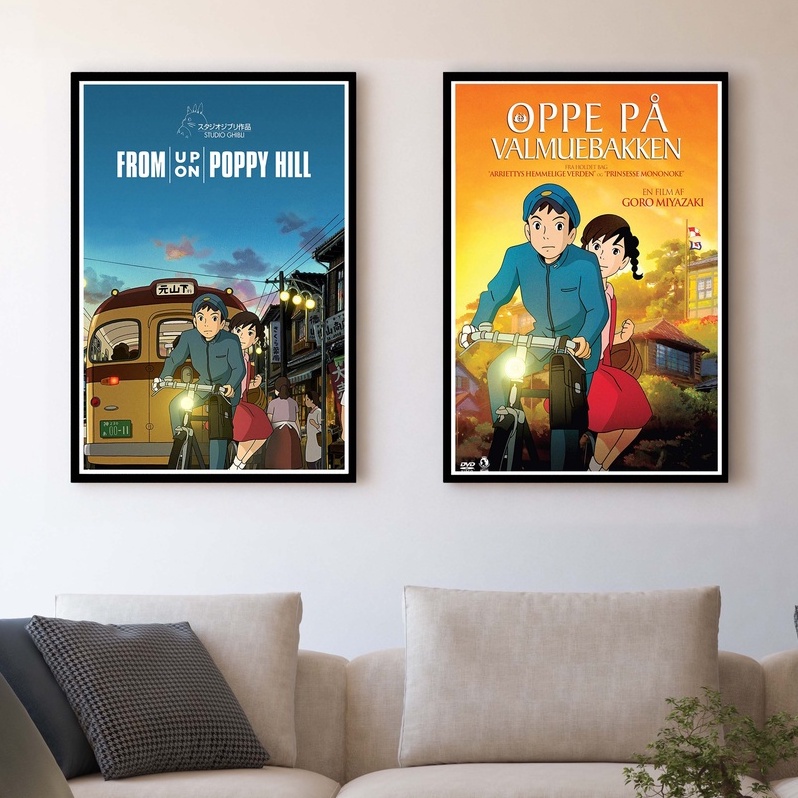 From Up on Poppy Hill Poster โปสเตอร์ป๊อปปี้ ฮิลล์ ร่ำร้องขอปาฏิหาริย์ / Studio Ghibli