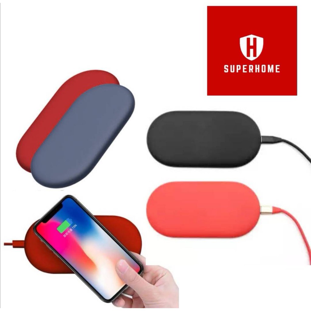 Eloop W2 Wireless Charge PowerBank  ชาร์จไร้สาย 5000mAh แท้100%